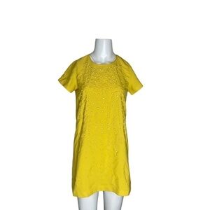 KARTA‎ YELLOW SUNSHINE JEWELED BEADED DRESS, SIZE M